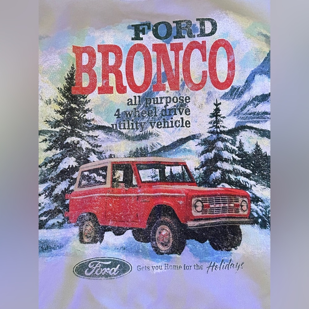 Ford Bronco Sweatshirt Men’s Size Large - Picture 7 of 9